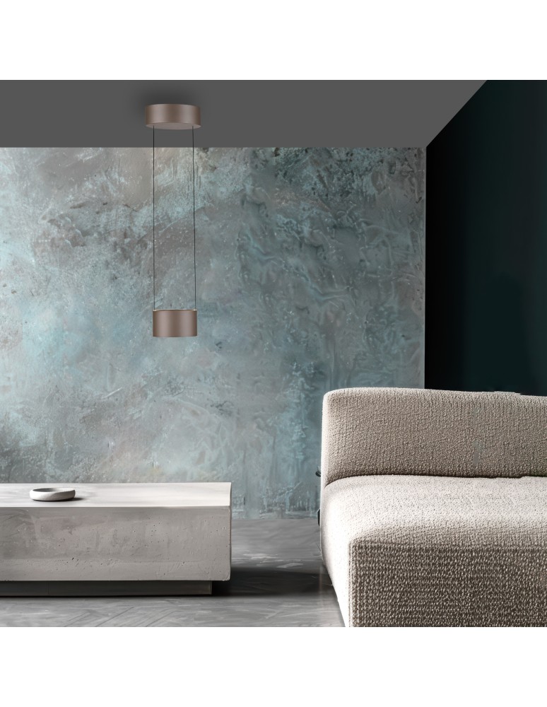 Paul Neuhaus Pure Clipse Lampa Wisząca Brązowa 2471-97