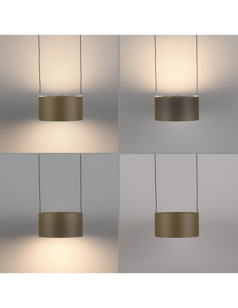 Paul Neuhaus Pure Clipse Lampa Wisząca Brązowa 2471-97