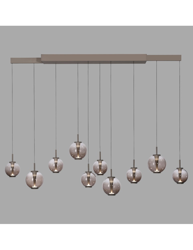 Paul Neuhaus Pure E-Infinity Lampa Wisząca Brązowy 2221-97