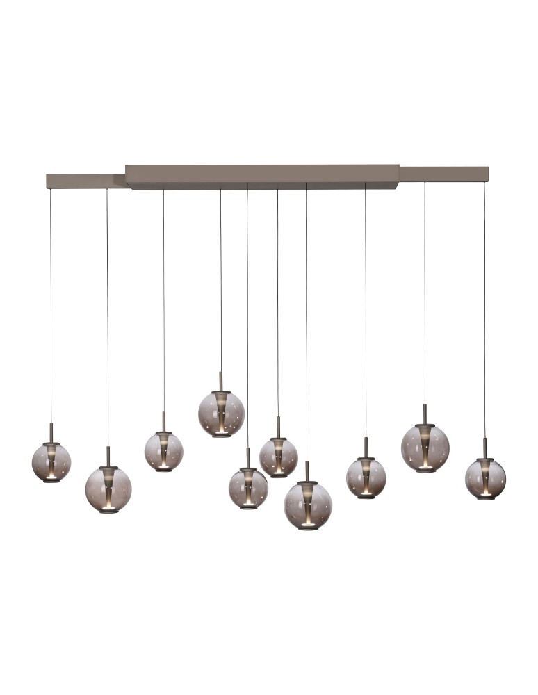 Paul Neuhaus Pure E-Infinity Lampa Wisząca Brązowy 2221-97