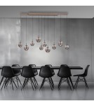 Paul Neuhaus Pure E-Infinity Lampa Wisząca Brązowy 2221-97