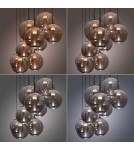 Paul Neuhaus Pure E-Infinity Lampa Wisząca Brązowy 2221-97