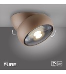 Paul Neuhaus Pure Move Lampa Sufitowa Brązowa 6235-97