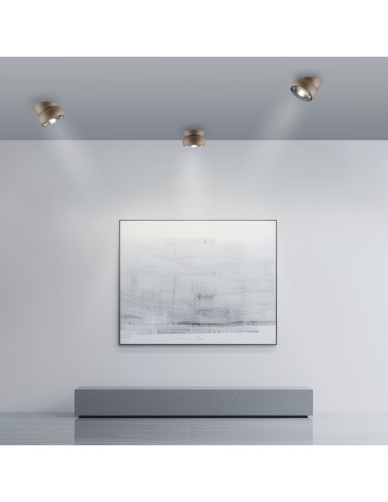 Paul Neuhaus Pure Move Lampa Sufitowa Brązowa 6235-97