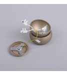 Paul Neuhaus Pure Move Lampa Sufitowa Brązowa 6235-97