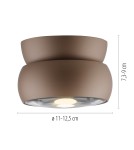 Paul Neuhaus Pure Move Lampa Sufitowa Brązowa 6235-97
