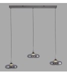 Paul Neuhaus Posh Lampa Wisząca Szara 15693-15
