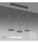 Paul Neuhaus Posh Lampa Wisząca Szara 15693-15