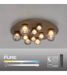 Paul Neuhaus Pure Popup Lampa Sufitowa Brązowa 6588-97