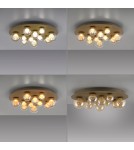 Paul Neuhaus Pure Popup Lampa Sufitowa Brązowa 6588-97