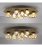 Paul Neuhaus Pure Popup Lampa Sufitowa Brązowa 6588-97