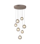 Paul Neuhaus Pure Popup Lampa Wisząca Brązowa 2587-97