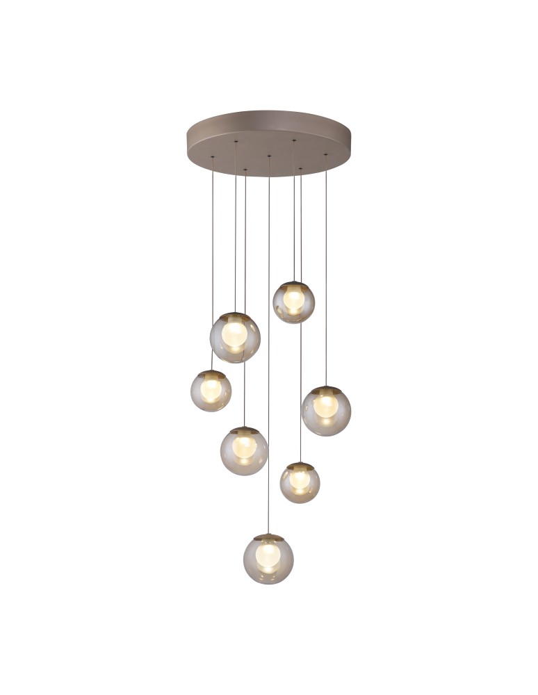 Paul Neuhaus Pure Popup Lampa Wisząca Brązowa 2587-97