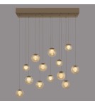 Paul Neuhaus Pure Popup Lampa Wisząca Brązowa 2590-97