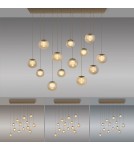 Paul Neuhaus Pure Popup Lampa Wisząca Brązowa 2590-97