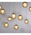 Paul Neuhaus Pure Popup Lampa Wisząca Brązowa 2590-97