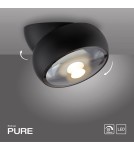 Paul Neuhaus Pure Move Lampa Sufitowa Czarna 6235-18