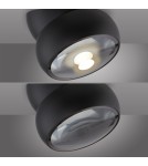Paul Neuhaus Pure Move Lampa Sufitowa Czarna 6235-18