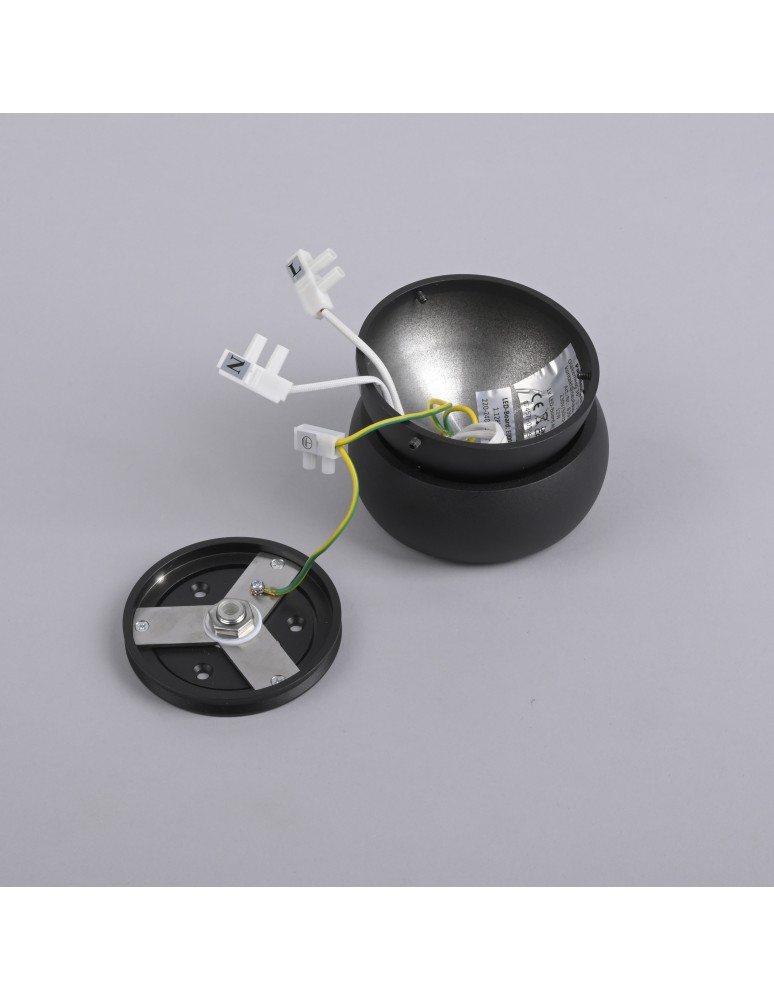 Paul Neuhaus Pure Move Lampa Sufitowa Czarna 6235-18