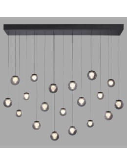 Paul Neuhaus Pure Popup Lampa Wisząca Szara 2589-15