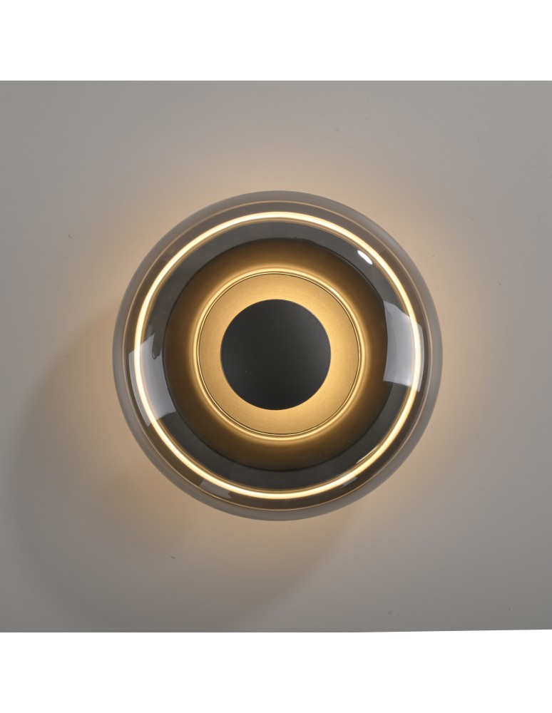 Paul Neuhaus Posh Kinkiet/Lampa Sufitowa Szara 15696-15