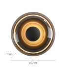 Paul Neuhaus Posh Kinkiet/Lampa Sufitowa Szara 15696-15