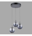 Paul Neuhaus Pure E-Infinity Lampa Wisząca Szara 2222-15