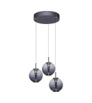 Paul Neuhaus Pure E-Infinity Lampa Wisząca Szara 2222-15