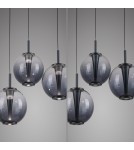 Paul Neuhaus Pure E-Infinity Lampa Wisząca Szara 2222-15