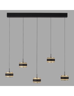 Paul Neuhaus Pure Falling Rings Lampa Wisząca Czarna 2504-18