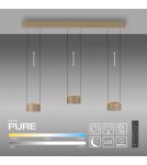 Paul Neuhaus Pure Clipse Lampa Wisząca Brązowa 2473-97
