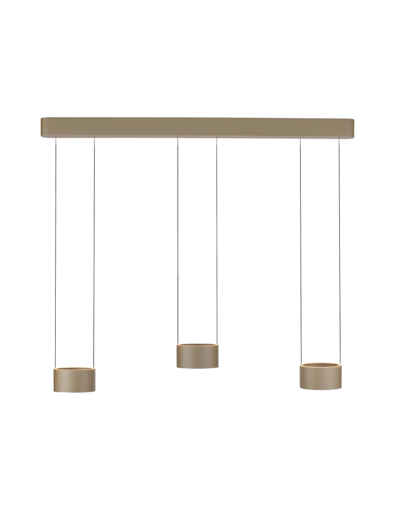 Paul Neuhaus Pure Clipse Lampa Wisząca Brązowa 2473-97