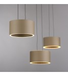 Paul Neuhaus Pure Clipse Lampa Wisząca Brązowa 2473-97