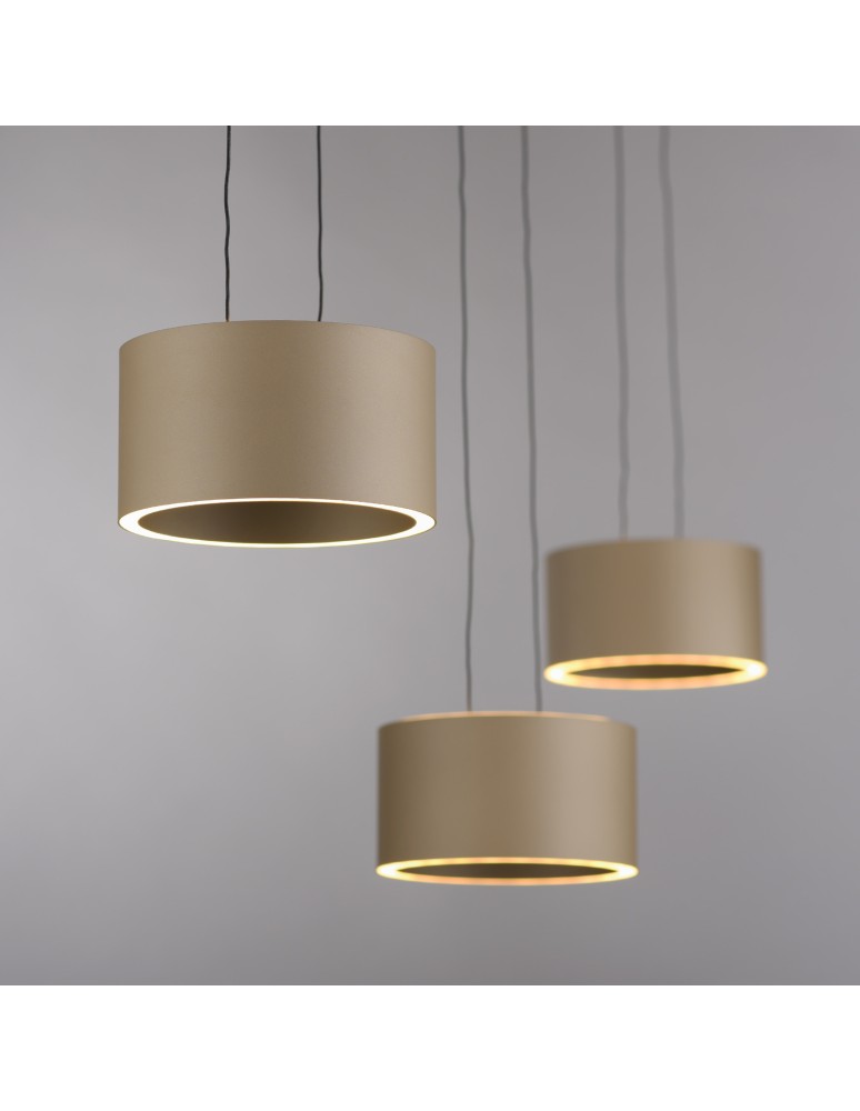 Paul Neuhaus Pure Clipse Lampa Wisząca Brązowa 2473-97
