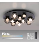 Paul Neuhaus Pure Popup Lampa Sufitowa Szara 6588-15