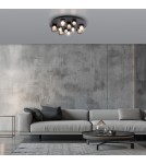 Paul Neuhaus Pure Popup Lampa Sufitowa Szara 6588-15