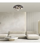 Paul Neuhaus Pure Popup Lampa Sufitowa Szara 6588-15