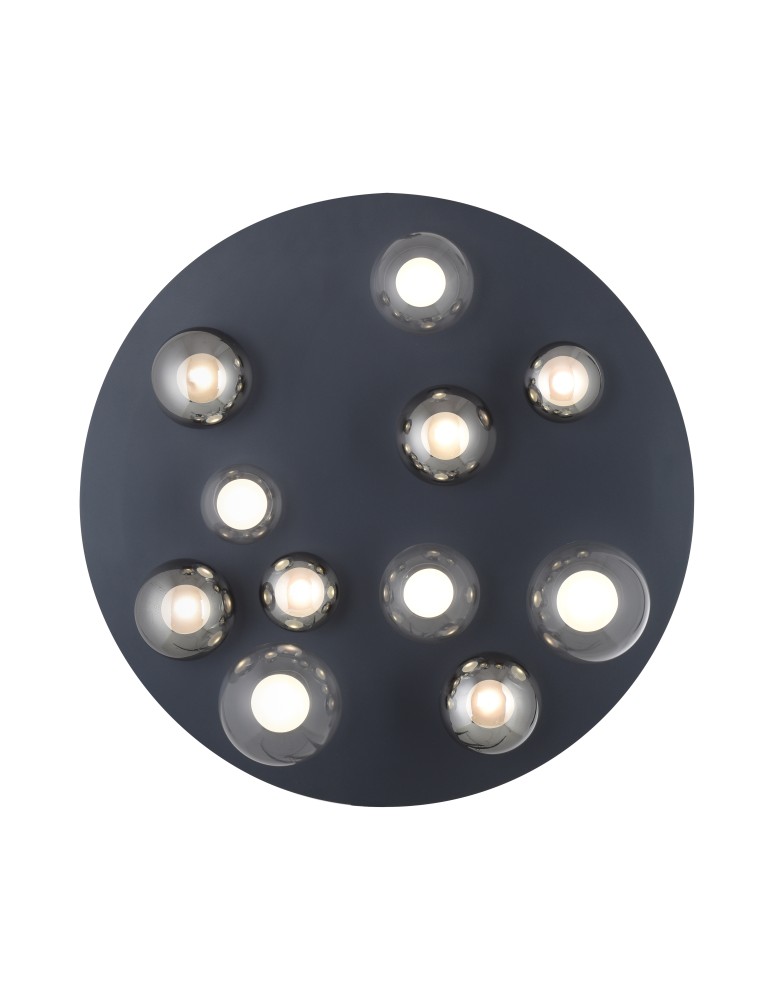 Paul Neuhaus Pure Popup Lampa Sufitowa Szara 6588-15
