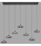 Paul Neuhaus Posh Lampa Wisząca Szara 15695-15