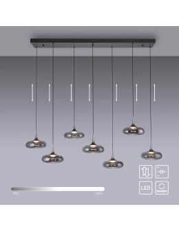 Paul Neuhaus Posh Lampa Wisząca Szara 15695-15 - product 2