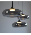 Paul Neuhaus Posh Lampa Wisząca Szara 15695-15