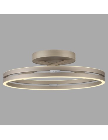 Paul Neuhaus Pure Loop Lampa Sufitowa Brązowa 6552-97