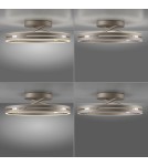 Paul Neuhaus Pure Loop Lampa Sufitowa Brązowa 6552-97