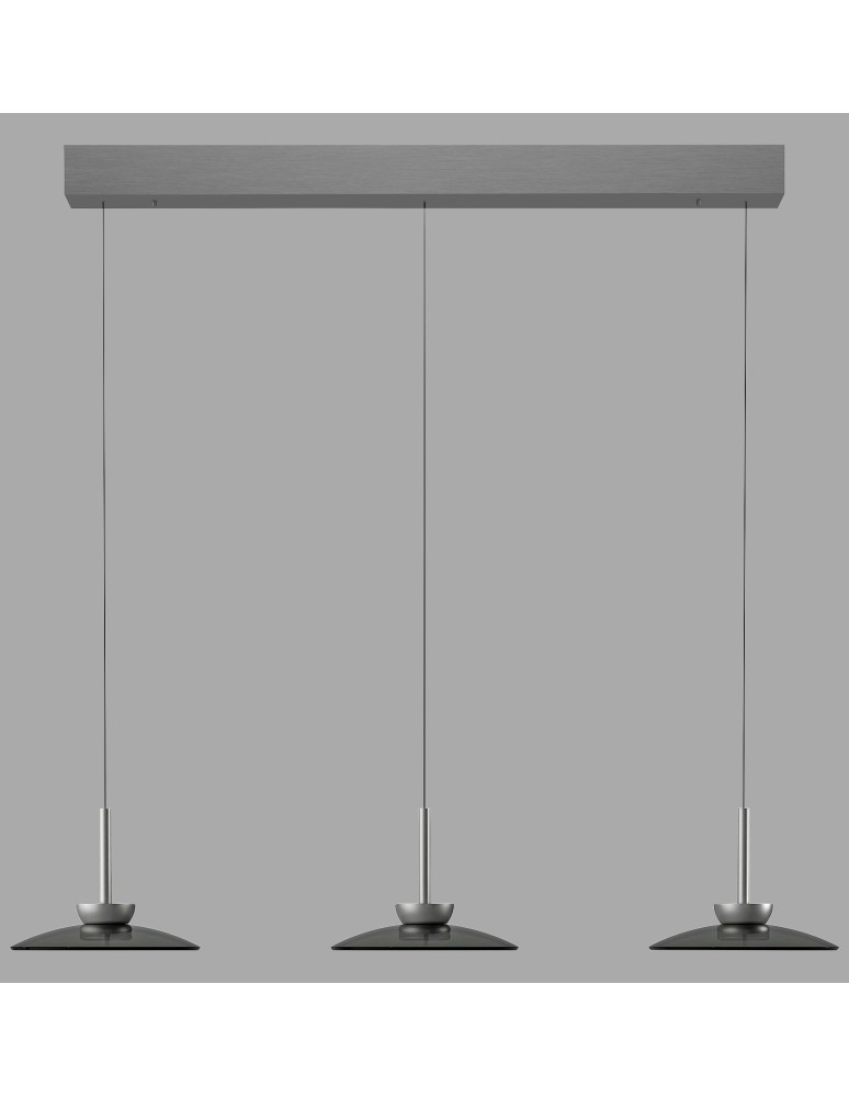Paul Neuhaus Pure Moon Lampa Wisząca Platynowa 2193-15