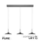 Paul Neuhaus Pure Moon Lampa Wisząca Platynowa 2193-15