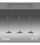 Paul Neuhaus Pure Moon Lampa Wisząca Platynowa 2193-15