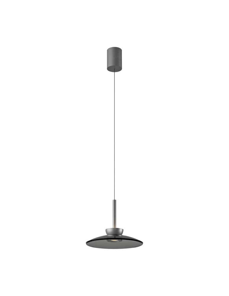 Paul Neuhaus Pure Moon Lampa Wisząca Szara 2191-15