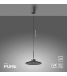 Paul Neuhaus Pure Moon Lampa Wisząca Szara 2191-15