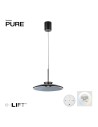 View Paul Neuhaus Pure E-Moon Lampa Wisząca Szara 2195-15