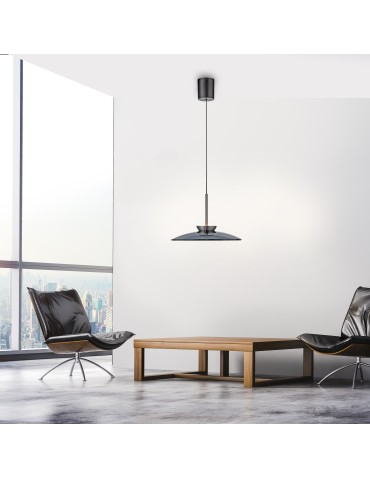 Paul Neuhaus Pure E-Moon Lampa Wisząca Szara 2195-15 - product 2